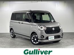 ダイハツ ムーヴキャンバス 660 G ブラックアクセントVS SAIII 県外仕入 禁煙車 360° 両側電動 社外ナビ