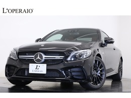 メルセデスAMG Cクラスクーペ C43 4マチック 4WD 最終型 赤革 パノラマルーフ ブルメスター