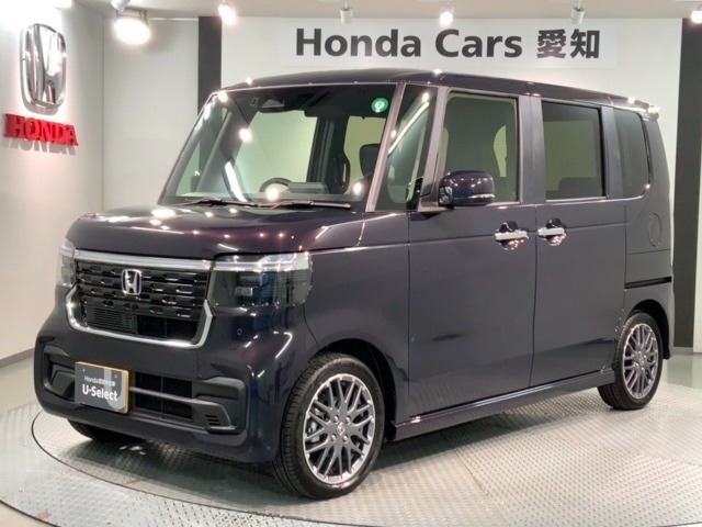 全国納車可 第三者機関証明書付 Honda SENSING 新車保証 試乗禁煙車 ナビVXM-245ZFEi フルセグRカメラ シ-トヒ-タ-ETC 両側電動ドア装備のN-BOXカスタム ターボ入庫！