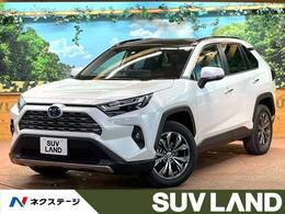 トヨタ RAV4 2.5 ハイブリッド G E-Four 4WD 禁煙 サンルーフ 10型ナビ 全周囲カメラ