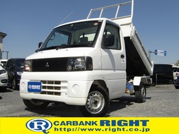 三菱 ミニキャブトラック 660 楽床ダンプ 4WD エアコン 最大積載量350キロ