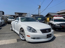 レクサス SC 430 エアサス公認　内装張り替　20インチ
