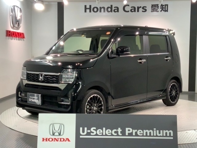 全国納車可 第三者機関証明書付 H SENSING 最長5年保証 ワンオ-ナ- ナビVXU-195NBi TV Rカメラ CD録音 BTオ-ディオ DVD装備のN-WGNカスタム L・タ-ボ入庫！
