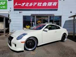 日産 スカイラインクーペ 3.5 350GT プレミアム プレミアム 6MT フジツボマフラー 社外20AW