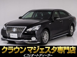 トヨタ クラウンマジェスタ 3.5 Fバージョン 後期型/Pサウンド/黒本革/全周囲カメラ/BSM