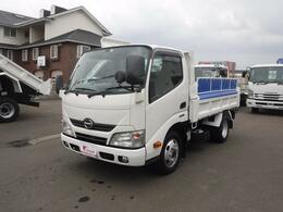 日野自動車 デュトロ ダンプ 新明和製 三方開　4WD