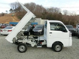 ダイハツ ハイゼットトラック 660 ローダンプ 電動モーター式 3方開 4WD 保証付きパートタイム4WD WエアバックAC PS