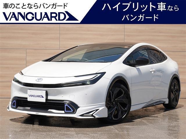 プリウス【Z】が入庫☆パノラマルーフ☆モデリスタエアロ・19インチAW☆12.3インチディスプレーオーディオ☆ナビTV☆パノラミックビュー☆アドバンスドパーク☆デジタルインナーミラー等装備豊富な一台☆
