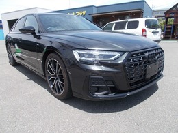 アウディ A8 55 TFSI クワトロ 4WD ナビ 全周囲カメラ ETC TV  パワーシート