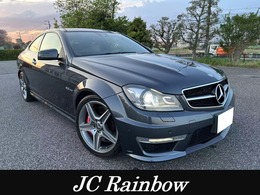 AMG Cクラスクーペ C63 V8 6200CC バックカメラ サンルーフ ETC