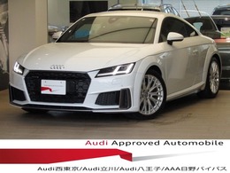 アウディ TT クーペ 45 TFSI クワトロ Sラインパッケージ 4WD SラインPKGクルコンバックカメラ熱席