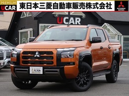 三菱 トライトン 2.4 GSR ディーゼルターボ 4WD スマホ連携ディスプレー+ナビ　全方位カメ