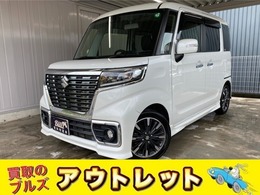 スズキ スペーシア 660 カスタム ハイブリッド XS 純ナビ TV BT 両電スラ サポカ- 1オナ 禁煙