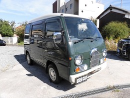スバル サンバーディアスバン 660 クラシック ツートンキッチンカー移動販売車ベース車