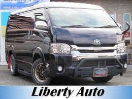 トヨタ ハイエースバン 2.7 スーパーGL ダークプライム ワイド ミドルルーフ ロングボディ アクティブエース　8人乗車　シートレイア