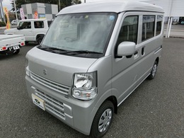 スズキ エブリイ 660 PC ハイルーフ 4WD 前後衝突被害軽減ブレーキ誤発進抑制機能付