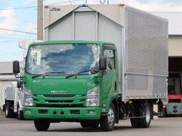 いすゞ エルフ 3t ワイドロング アルミウイング 内寸-長435x幅209x高222