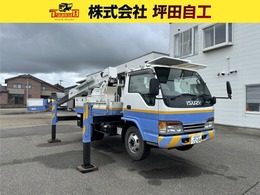 いすゞ エルフ 高所作業車　4271h　ウインチ 作業床高14.6M　アイチコーポレーション　S