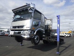 三菱ふそう ファイター カスタム仕様増tセルフ　ラジコン付き サニックス仙台製　タダノクレーン警報仕様