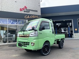 ダイハツ ハイゼットトラック 660 ジャンボ 55thアニバーサリー ゴールドエディション 3方開 4WD 公認構造変更渡し GLOBALアゲトラ