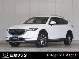 マツダ CX-8 2.5 25T Lパッケージ 4WD 白革 リアシートモニター ナビ ETC2.0 DVD