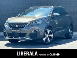 プジョー 3008 GT ブルーHDi ディーゼルターボ 黒半革シート　純正ナビ　パノラマサンルー