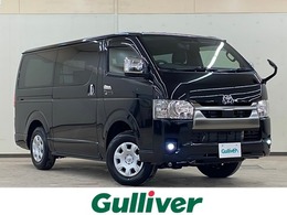 トヨタ ハイエースバン 2.8 スーパーGL ダークプライム S ロングボディ ディーゼルターボ 4WD ワンオナ ディーゼルターボ 両パワ