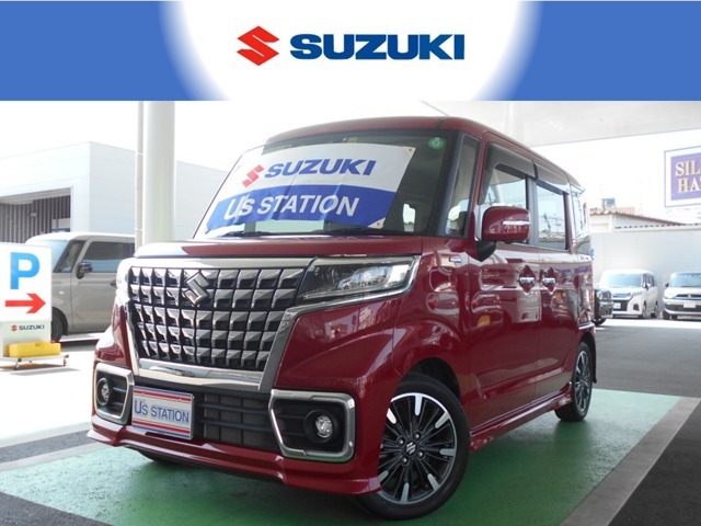 R4　スペーシア　カスタム　HYBRID　XSターボ　販売につきましては福岡県、隣県のお客様への販売に限らせていただきます。