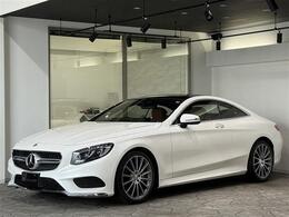 メルセデス・ベンツ Sクラスクーペ S550 AMGライン 1オーナー サドルブラウン内装 右H