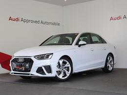 アウディ A4 35 TDI Sライン ディーゼルターボ グレイシアホワイト コンフォートP