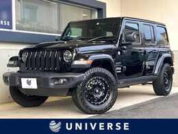 ジープ ラングラー アンリミテッド サハラ 2.0L 4WD ACC 黒革 シートヒーター 1オーナー 禁煙車