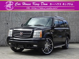 キャデラック エスカレード ディーラー車1ナンバー登録アシャンティ24 AW4WD外品マフラーサンルーフ革シート