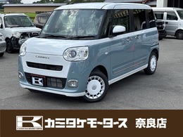 ダイハツ ムーヴキャンバス 660 ストライプス Gターボ 両側電動スライドドア　クリアランスソナ