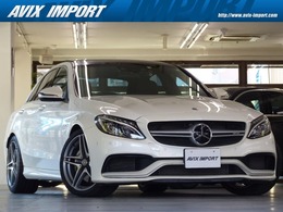 メルセデスAMG Cクラス C63 EXCP V8TB黒革SR Burmester LEDライト 禁煙