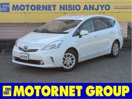 トヨタ プリウスα 1.8 S 純正SDナビ　BTオーディオ　フルセグ　DVD