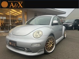 フォルクスワーゲン ニュービートル ターボ 社外足回り　社外19AW　黒本革シート