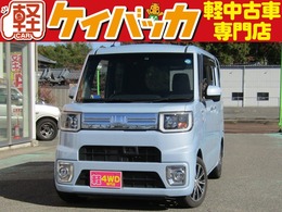 ダイハツ ウェイク 660 Gターボ SAII 4WD 純正ナビ/フルセグTV　両側PSドア