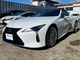 レクサス LC 500 赤革シート 電動オープン マークレビンソン