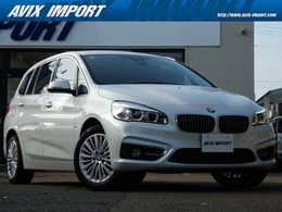 BMW 2シリーズグランツアラー 218d ラグジュアリー ディーゼルターボ コンフォ-トPKG 黒革 AAセ-フティ 1オナ