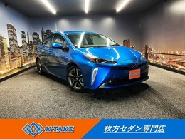 トヨタ プリウス 1.8 S ツーリングセレクション 禁煙車 後期型 黒本革 純正SDナビ Bカメラ