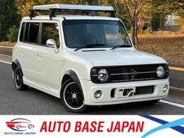 スズキ アルトラパン 660 ターボ バージョンV ルーフキャリア/HKS車高調/オーバーフェン