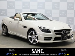 メルセデス・ベンツ SLKクラス SLK350 ブルーエフィシェンシー AMGスポーツパッケージ 禁煙車 ベージュレザー ナビTV 可変ダンパ