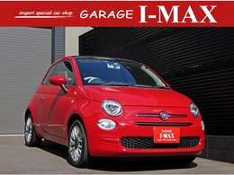 フィアット 500C 1.2 ポップ 黒幌 電動オープン　社外ナビ＆フルセグTV