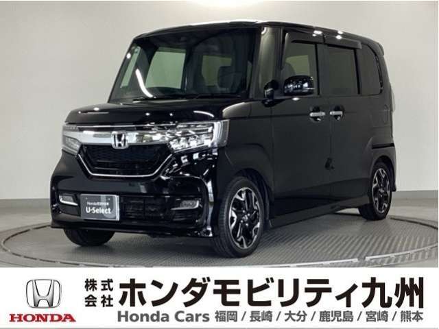 N-BOX G EXターボホンダセンシングです。パドルシフト等の質感を高める装備にプラスして、ターボとホンダセンシング、スライドシートを装備したグレードです。