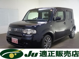 日産 キューブ 1.5 15X FOUR 4WD ETC　スマートキー　社外SDナビ
