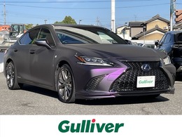 レクサス ES 300h Fスポーツ サンルーフ　ラッピング　ナビゲーション