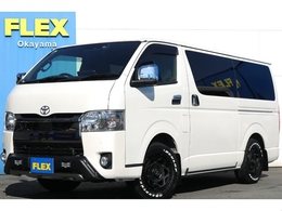 トヨタ ハイエースバン 2.8 スーパーGL ダークプライムII ロングボディ ディーゼルターボ スライドフロア　TRD　フロントスポイラー