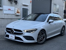メルセデス・ベンツ CLAシューティングブレーク CLA250 4マチック AMGライン 4WD レッド/ブラックレザーシート　SR