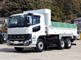 三菱ふそう スーパーグレート 10t ダンプ Lゲート AT車 2PG-FV80HX