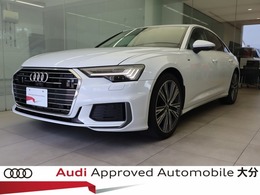 アウディ A6 55TFSI quattro 認定中古車　ワンオーナー　禁煙車　ETC